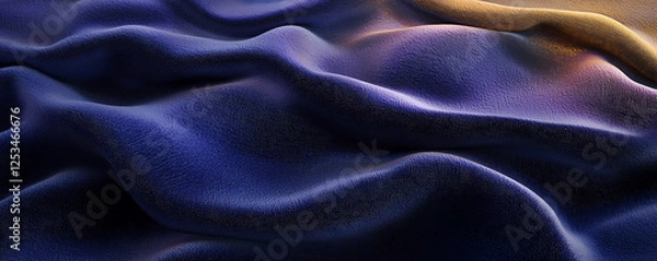 Fototapeta Abstract fuzzy landscape with vibrant texture