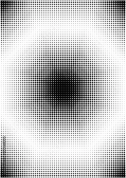 Fototapeta Fond de pointillisme en demi-teintes. Fond de texture en dégradé de grains avec des points. Motif en demi-teintes en dégradé de points. Effet de pointillés sable, grain, grunge. 