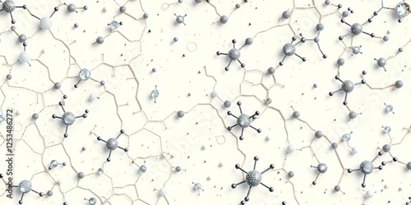 Fototapeta Chemical Canvas: Journaling with Science-Inspired Designs