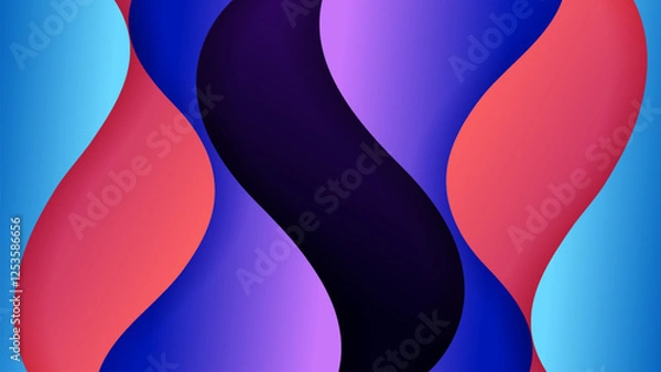 Obraz Premium vector background with soft gradient color on background. Eps 10%09