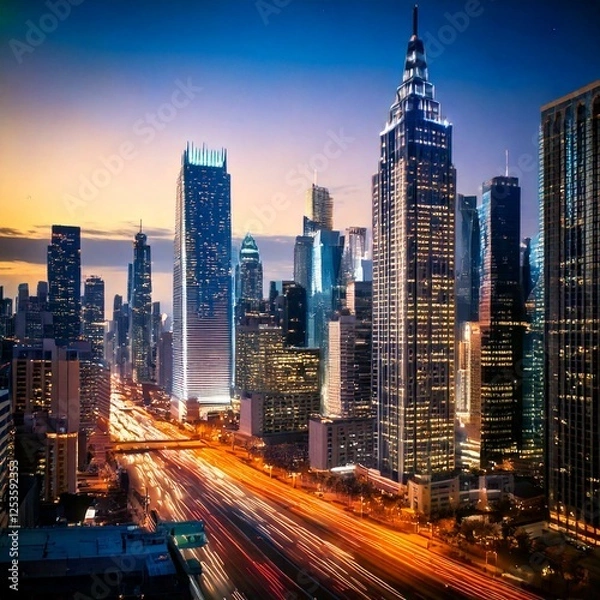 Fototapeta Generated image
Imagen que prevé un futuro centro urbano en 20 años.