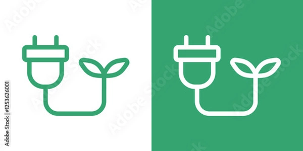 Fototapeta SDGsや自然のアイコン