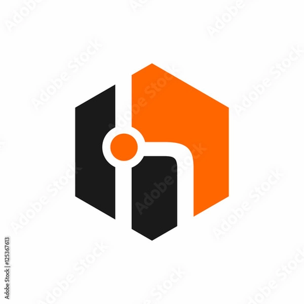 Obraz Hub - Vector Logo Icon