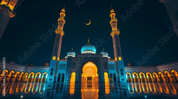 Obraz Ramadan Evening Reflection