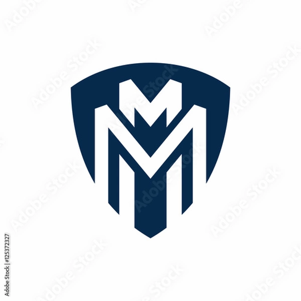 Obraz MM Shield - Vector Logo Icon