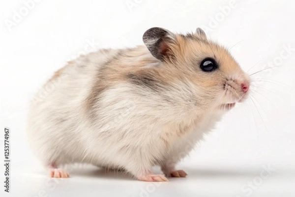 Obraz syrian hamster isolated on white background