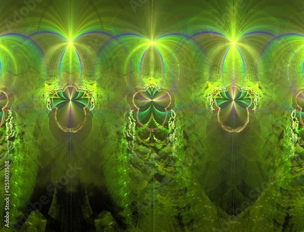 Fototapeta Imaginatory fractal abstract background Image