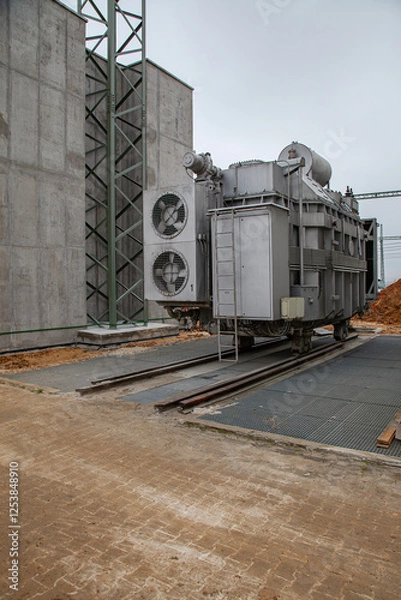 Obraz Electrical transformer station