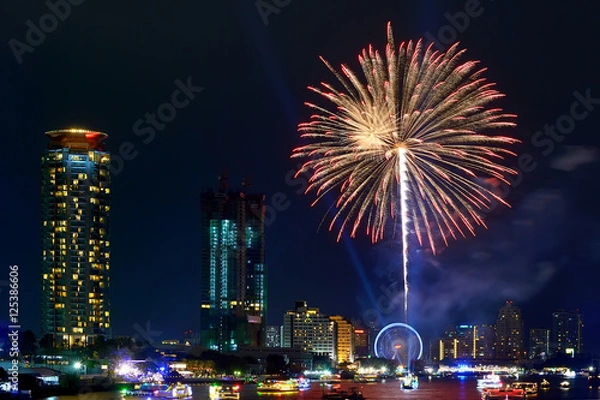 Obraz bangkok firework