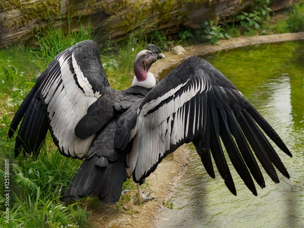 Obraz Andean condor - spread wings