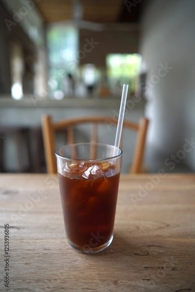 Obraz Iced Coffee  at cofee shop