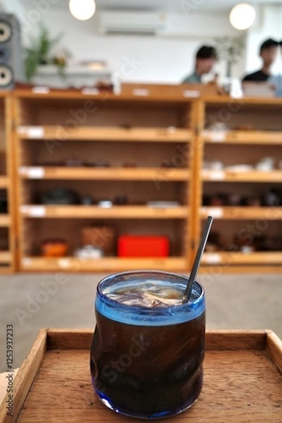 Obraz Iced Coffee  at cofee shop