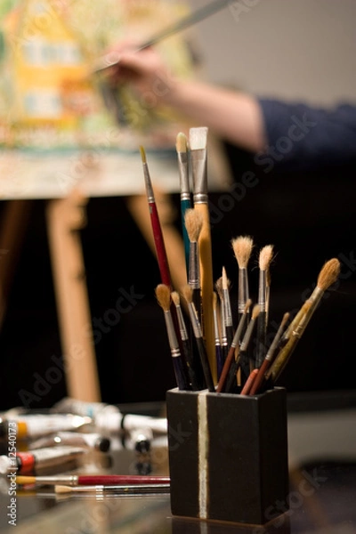 Fototapeta Bild malen