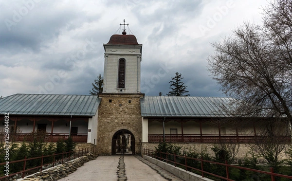 Obraz Ciolanu Monastery from Buzau, Romania.