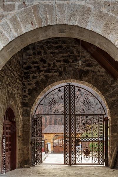 Obraz Ciolanu Monastery from Buzau, Romania.