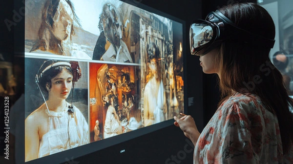 Fototapeta An AI tool used in museums for real-time translation of audio guides, allowing visitors to experience exhibits in their preferred language.