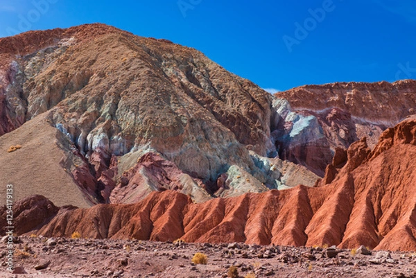 Obraz The arcoiris or rainbow valley near san pedro de atacama