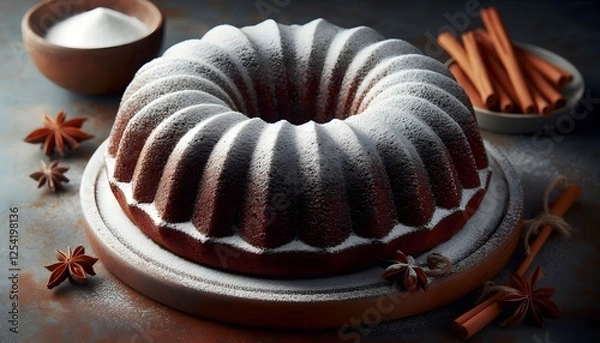 Obraz cake with chocolate