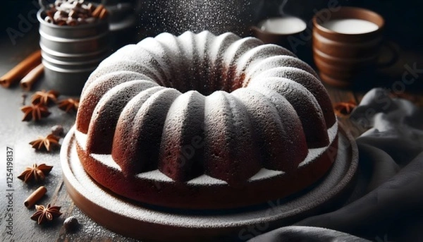 Obraz delicious chocolate cake