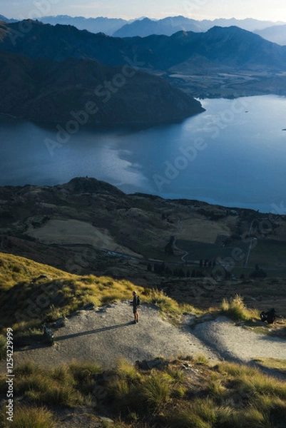 Obraz Beautiful mountainous terrain in New Zealand.