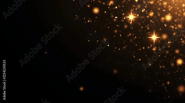 Obraz abstract background with stars