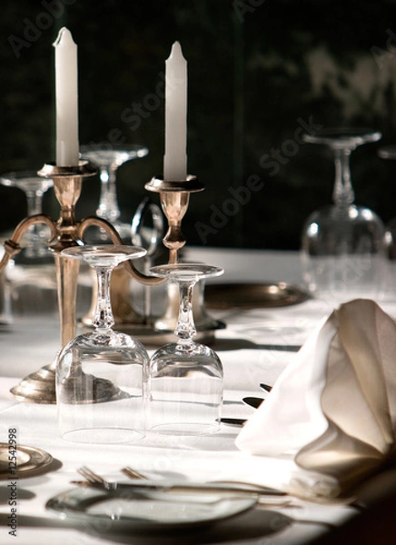 Obraz Covered with a table