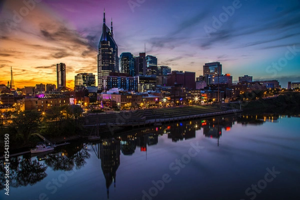 Obraz Nashville Skyline