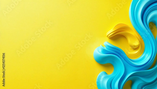 Fototapeta abstract background with colorful lines