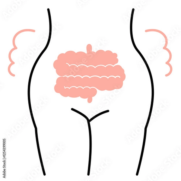 Obraz 温活で温まった腸