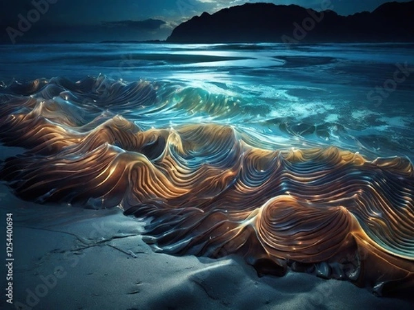 Fototapeta coral reef in the ocean