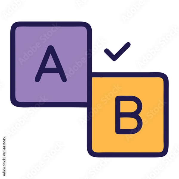 Obraz A B Testing Icon