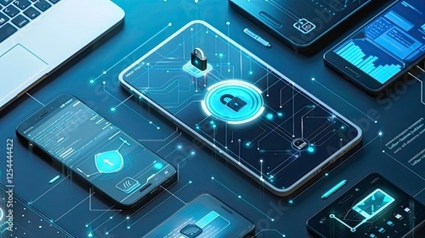 Obraz secure mobile device management and data protection measures