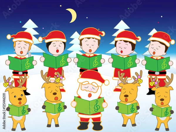 Fototapeta クリスマスコンサート