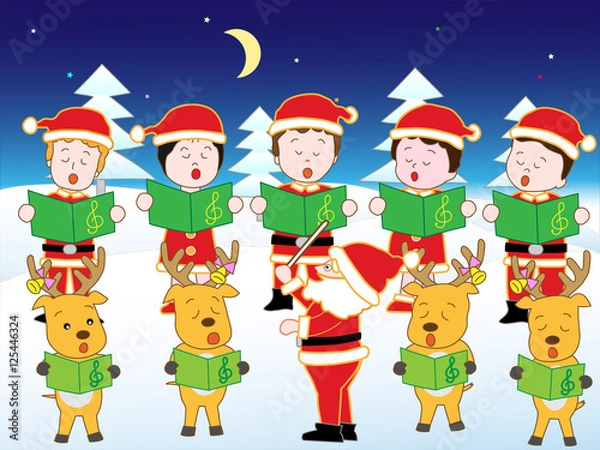 Fototapeta クリスマスコンサート