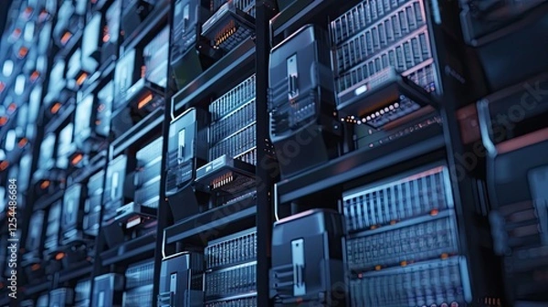 Fototapeta secure data storage with layers of digital encryption
