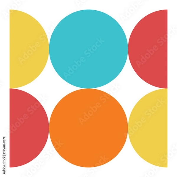 Fototapeta Elemen Geometric Design