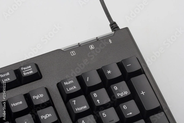 Fototapeta Computer keyboard isolated on white