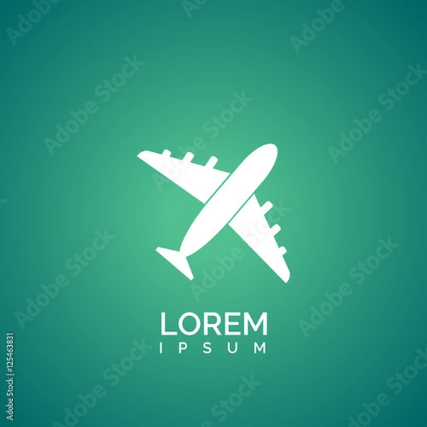 Obraz plane icon. icon design