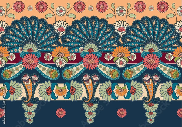 Fototapeta indian vector illustration