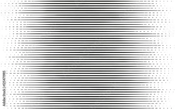Obraz Line halftone pattern with gradient effect.
