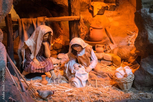 Obraz Christmas creche