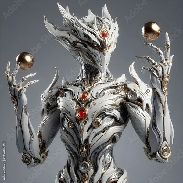 Fototapeta Elegant Mechanical Entity
