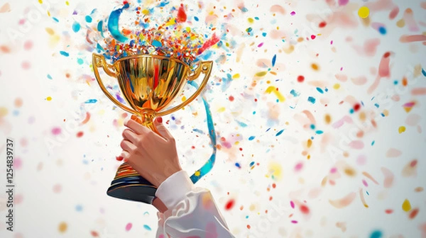 Obraz golden trophy