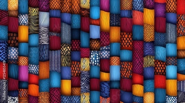 Obraz Abstract Colorful Geometric Mosaic Pattern