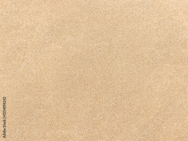 Fototapeta Sand. Texture, surface of sea sand. Natural background. Close-up. View from above. Smooth. Copy space
