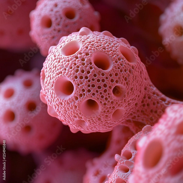 Fototapeta close up of anemone