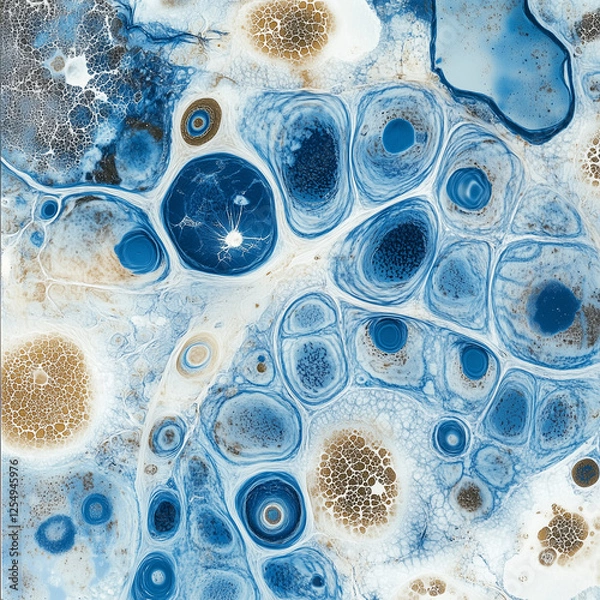 Fototapeta abstract background with bubbles