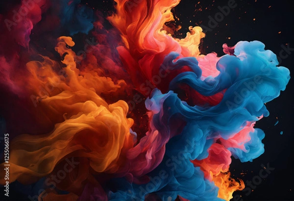 Fototapeta abstract colorful background