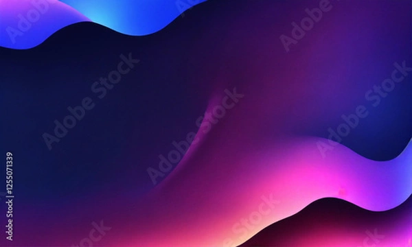 Fototapeta abstract blue background with waves