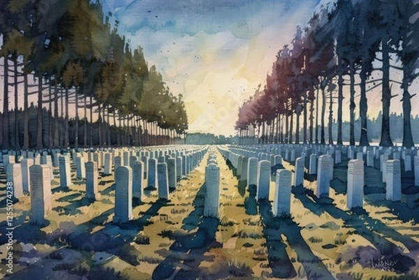 Fototapeta global Memorial Day virtual ceremony